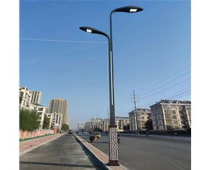 天水一体化路灯安装